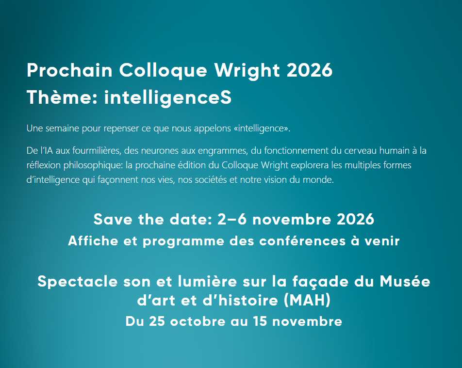 Colloque 2026 "IntelligenceS: Cerveaux, collectifs et machines"